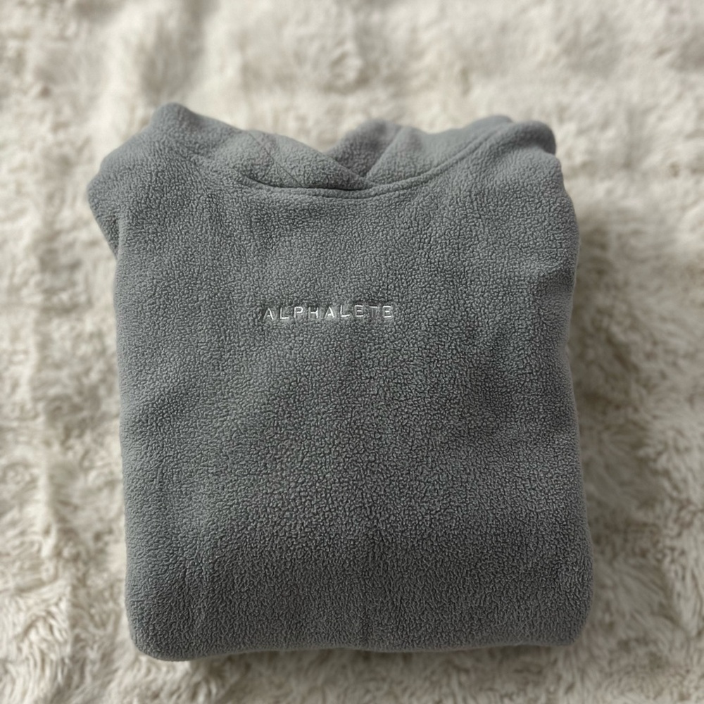 Alphalete Charcoal Fleece Sweatshirt